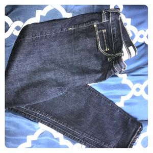 Banana Republic High Waist Skinny Ankle Jeans.
